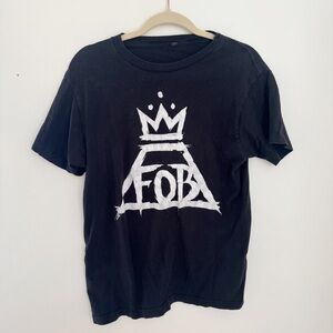 Fall Out Boy Band Tee – Size M, Worn-In Look